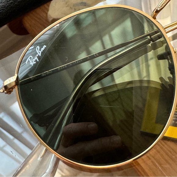 Round Gold Ray-bans - Picture 9 of 9